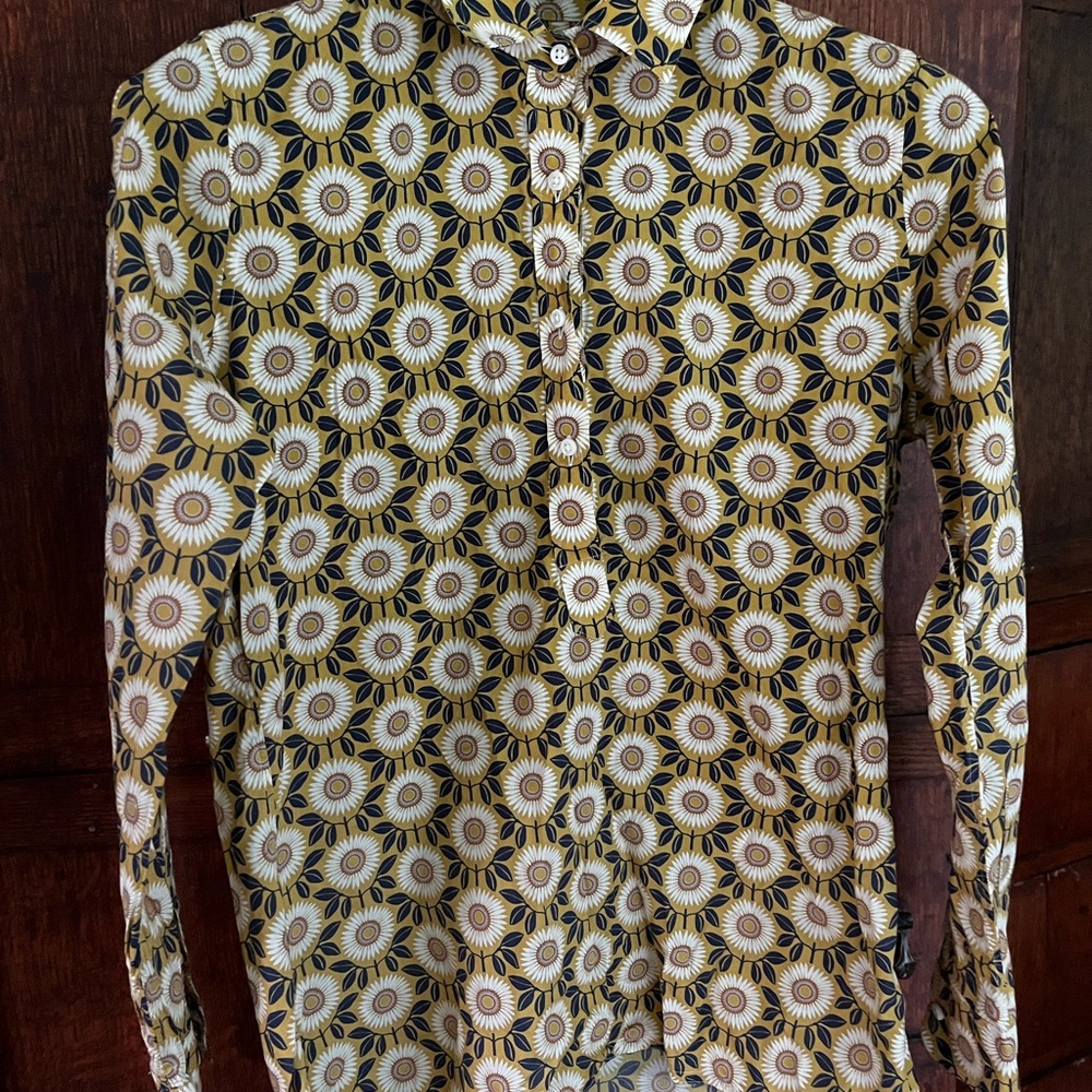 ANN MASHBURN popover shirt